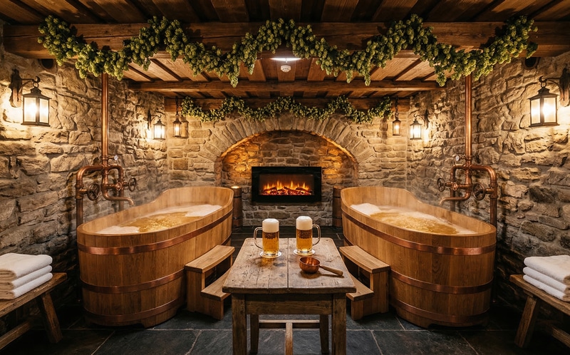 Interiér moderního wellness centra